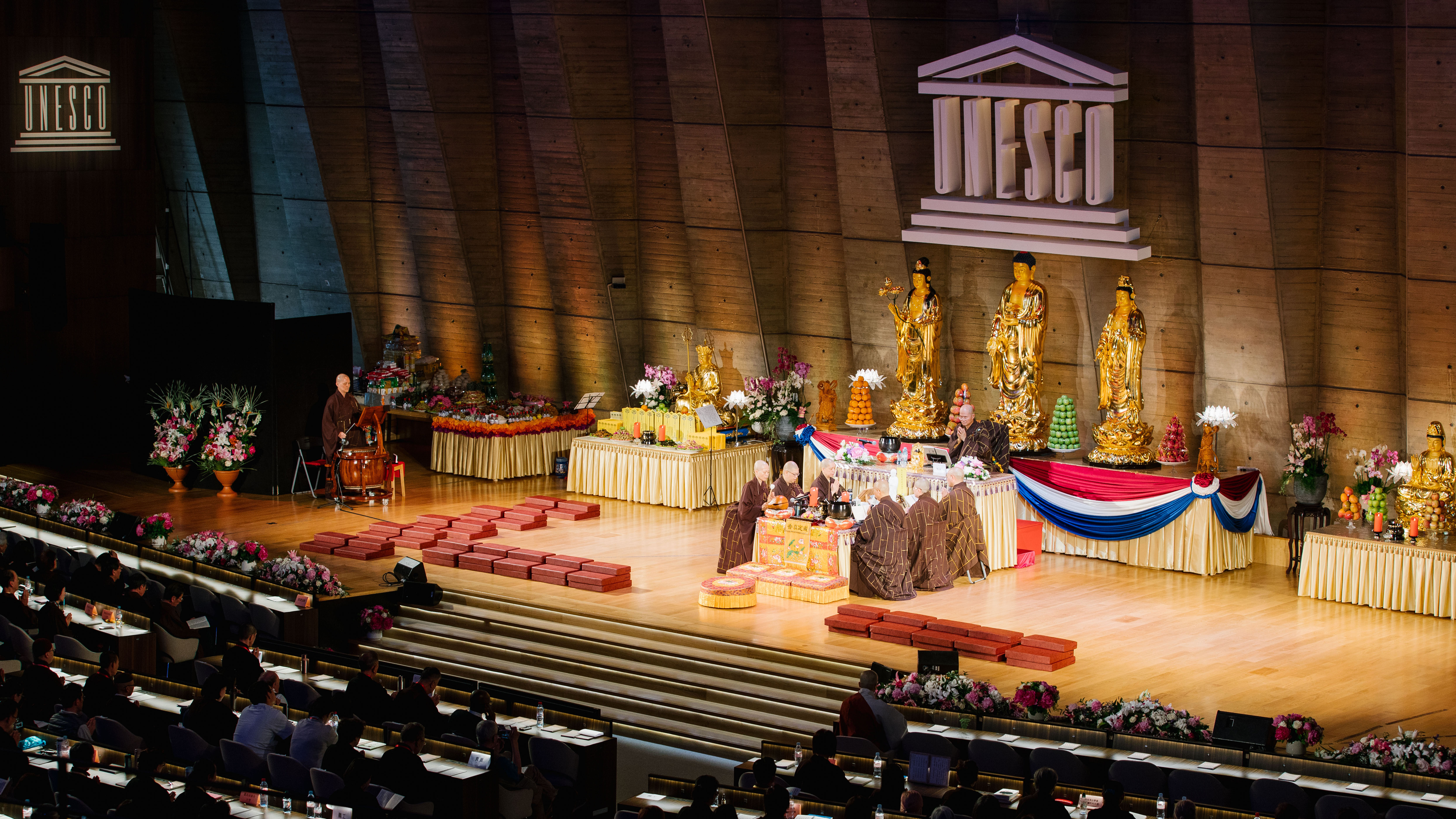 2018年聯合國教科文組織首次三時繫念法會