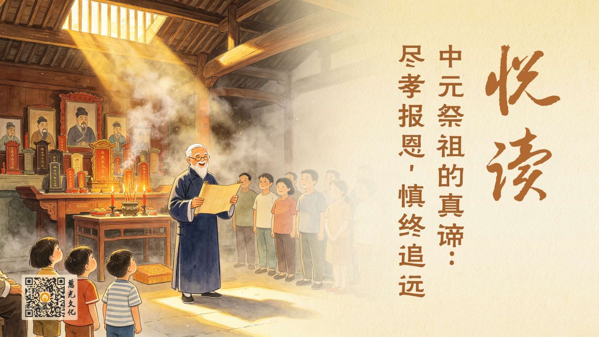 中元祭祖的真谛：尽孝报恩，慎终追远-第98集